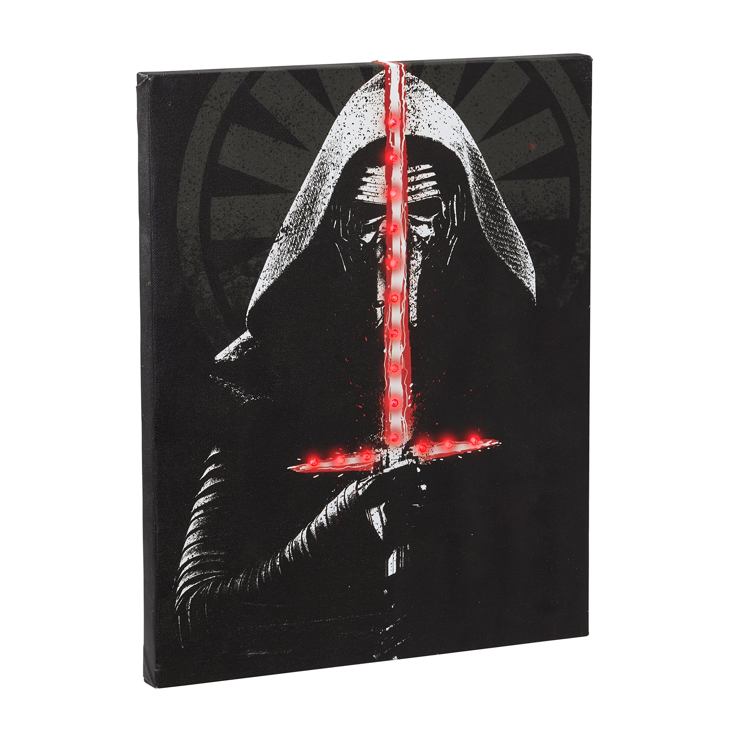 Underground Toys Star Wars Illuminated Canvas-Kylo Ren