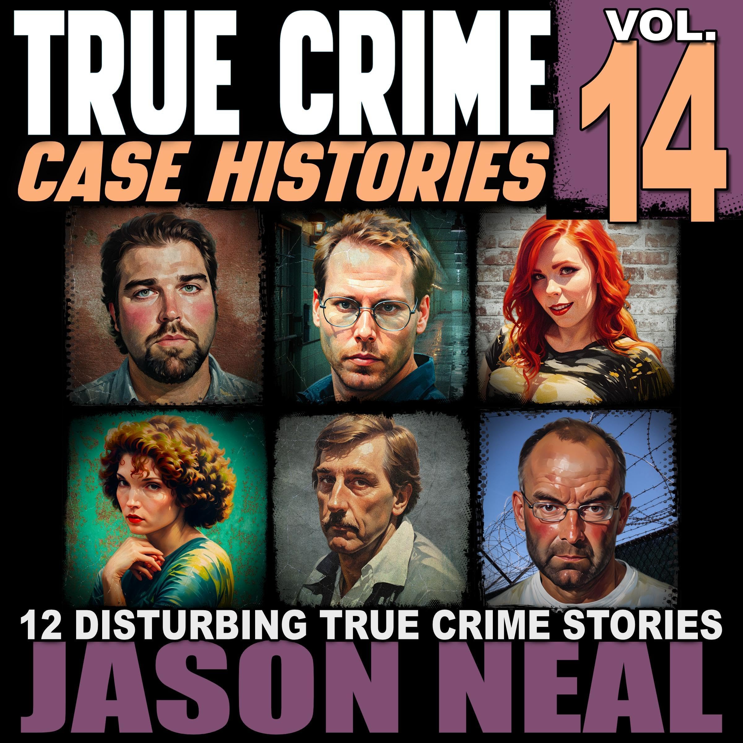 Cover art for True Crime Case Histories - Volume 14: 12 Disturbing True Crime Stories of Murder, Deception, and Mayhem