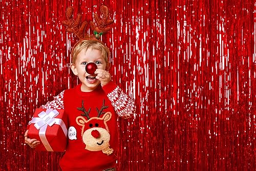 Miniatura 4 de Treasures Cortina de flecos para fondo para fotos, fiestas, paquete de de 1