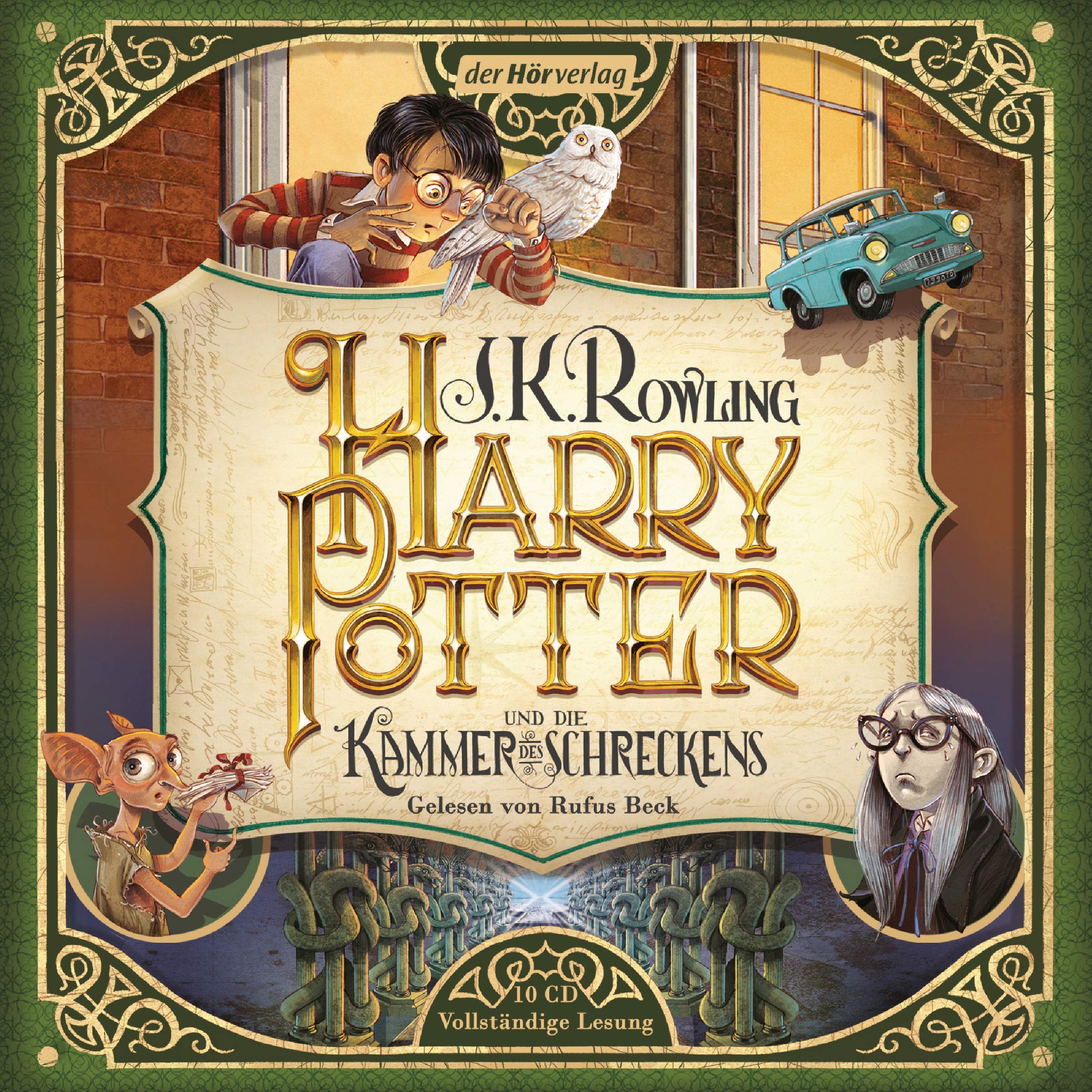 Harry Potter Hörbuch Rufus Beck Kammer Des Schreckens Harry Potter und die Kammer des Schreckens: Die Jubiläumsausgabe (Harry