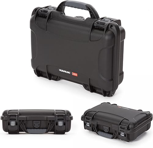 Miniatura 3 de Nanuk 909 - Funda rígida impermeable con inserto de espuma para DJI Mini 3 Pro y control remoto RC-N1, color negro
