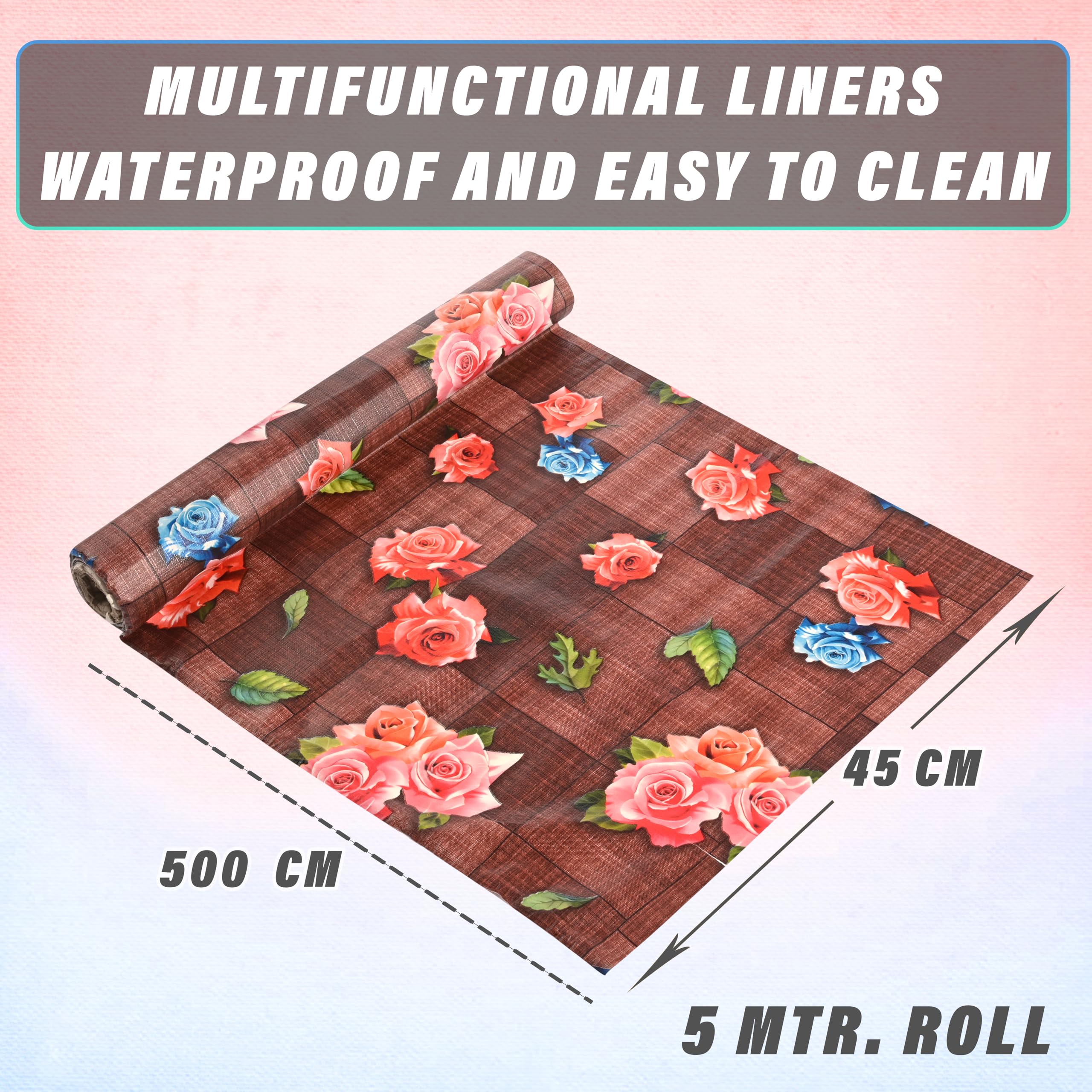 PVC Shelf Liner - Anti-Slip Kitchen Mats -3
