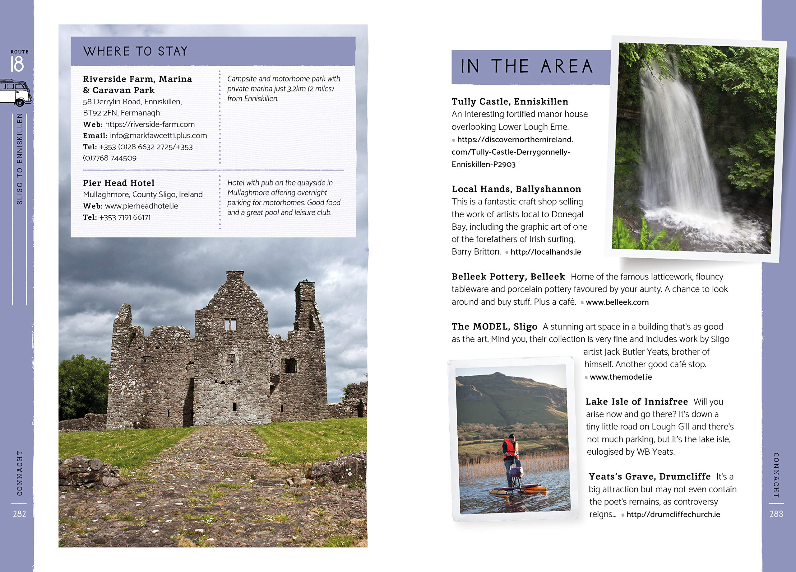 Take the Slow Road - Ireland: Inspirational Journeys Round Ireland by Camper Van and Motorhome [Lingua Inglese]