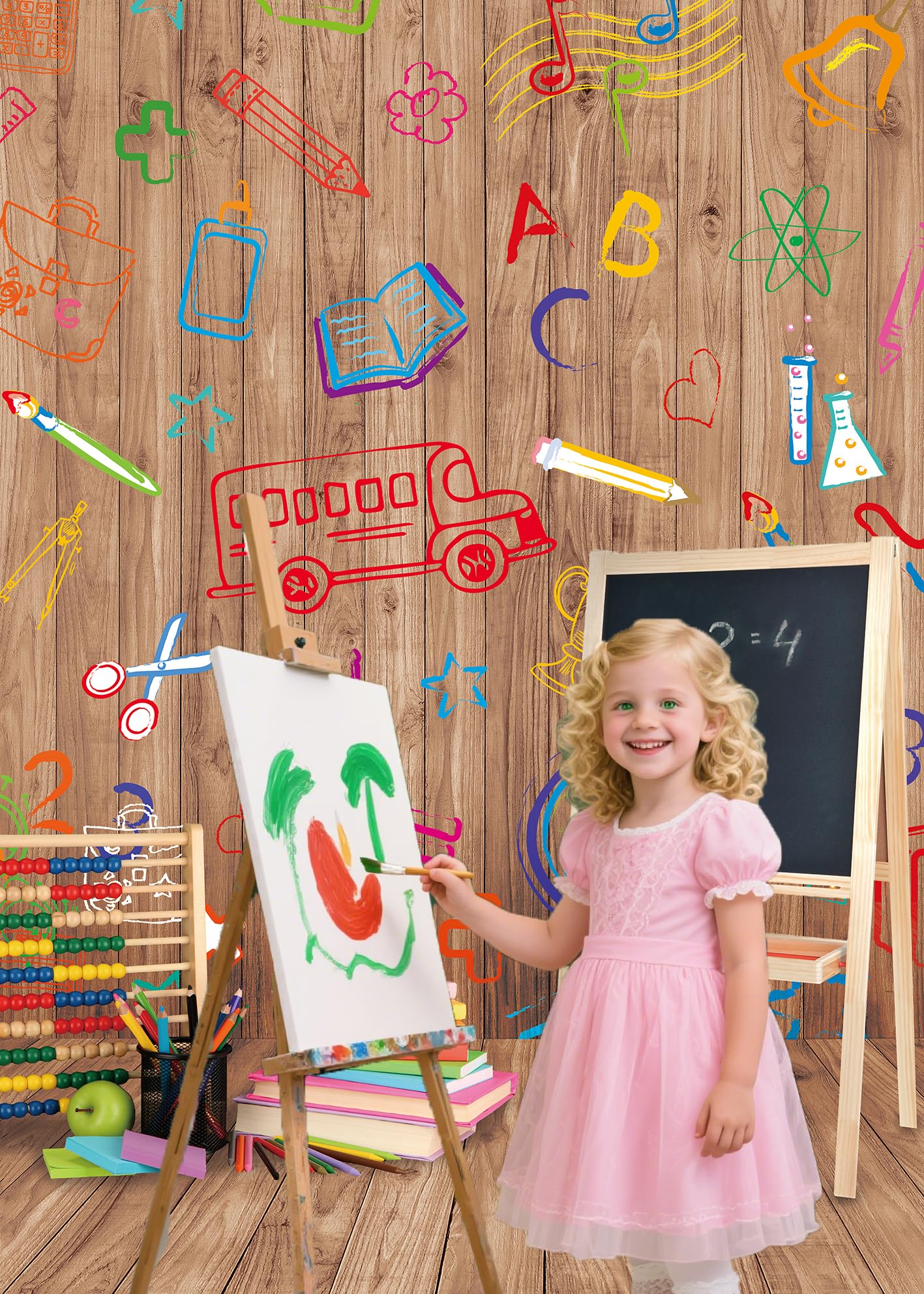 JOYMEMO Toile De Fond Pour Réunion De Classe De 2004 - 1,5 X