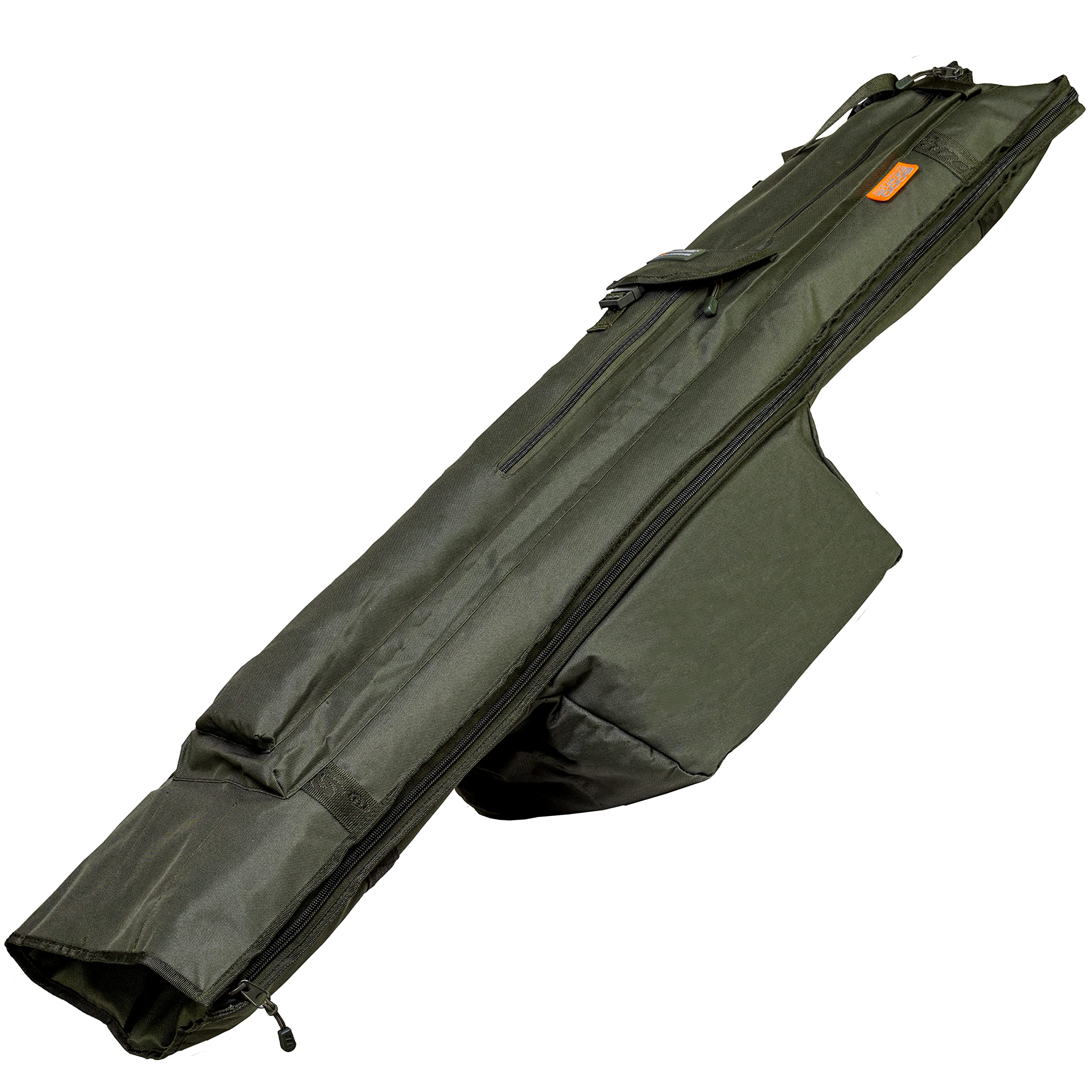 Tandem Baits Enforcer Holdall Angeltasche Angelrute Karpfenruten-Tasche für Dreiteilige Rute Rutenfutteral Karpfen Angeln Tasche Karpfen Fischen Zubehör Ruten- und Rollenschutz Angelzubehör 12/13 Fuß