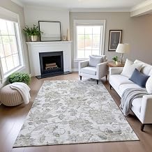 Dalyn Rugs Silk Road SR2 Linen 8 x 10 Indoor/Outdoor, Bedroom, Living Room, Dining Room, Kitchen, Patio Rug