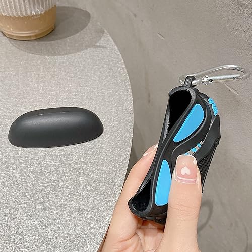 Miniatura 6 de HENJI Funda de PVC para Beats Studio Buds, 3D de dibujos animados geniales con llavero, funda protectora de auriculares para Beats Studio Buds