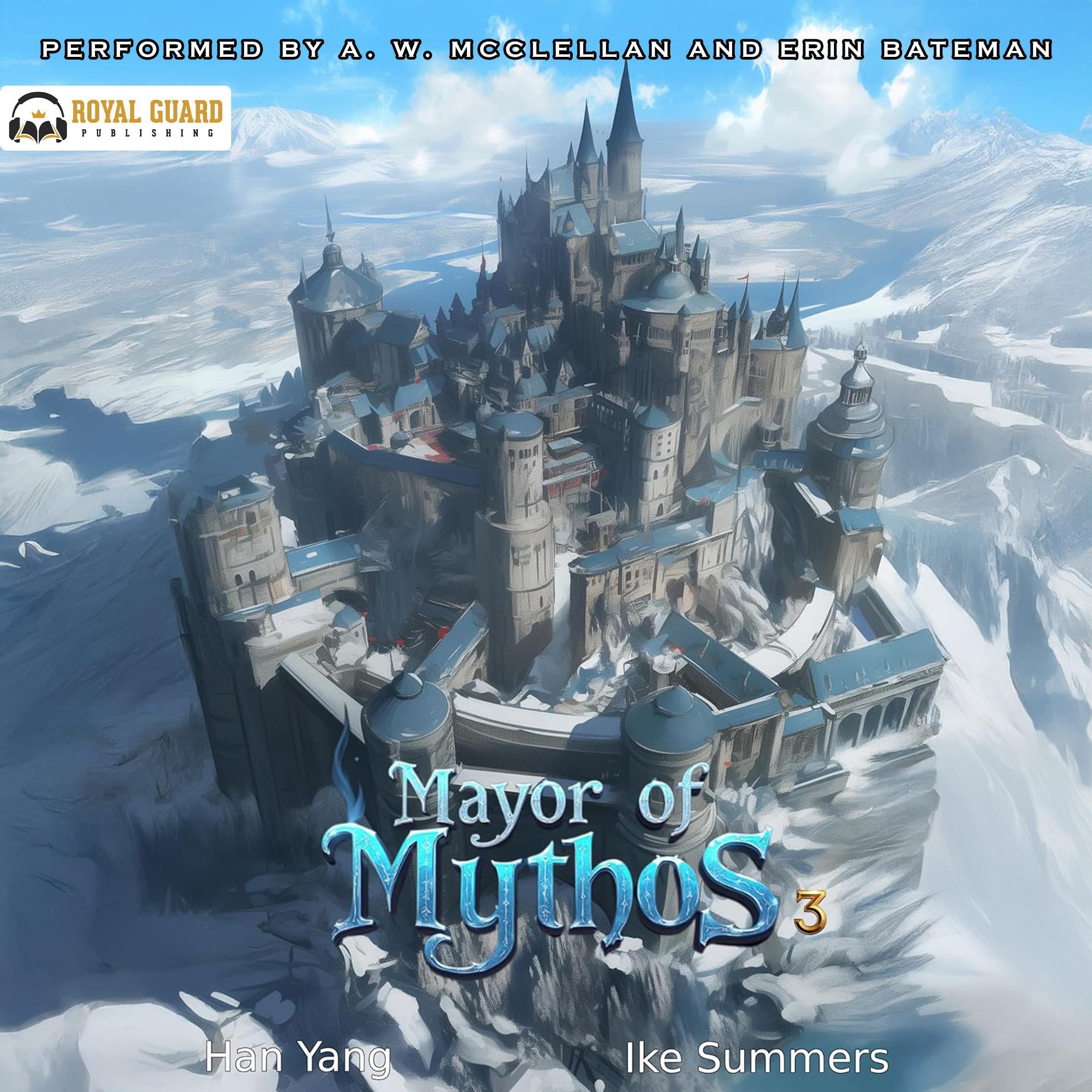 Cover art for Mayor of Mythos, Book 3