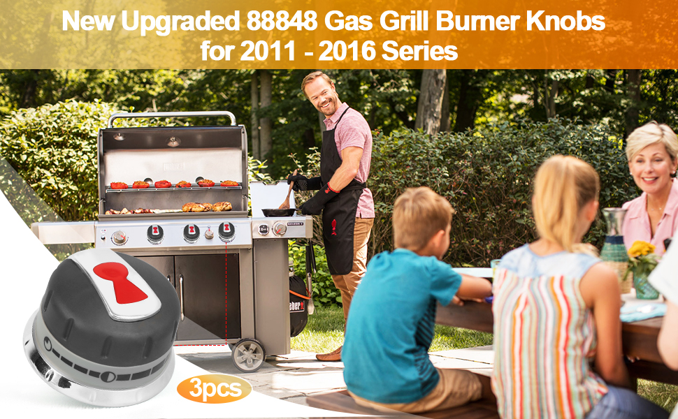 Amazon.com : TERGTIRY 3 Pieces New Upgraded 88848 Gas Grill Burner