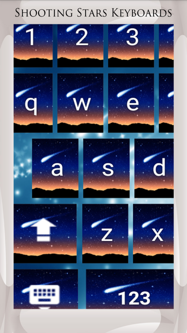 Shooting Stars KeyboardsAmazon.co.ukAppstore for Android