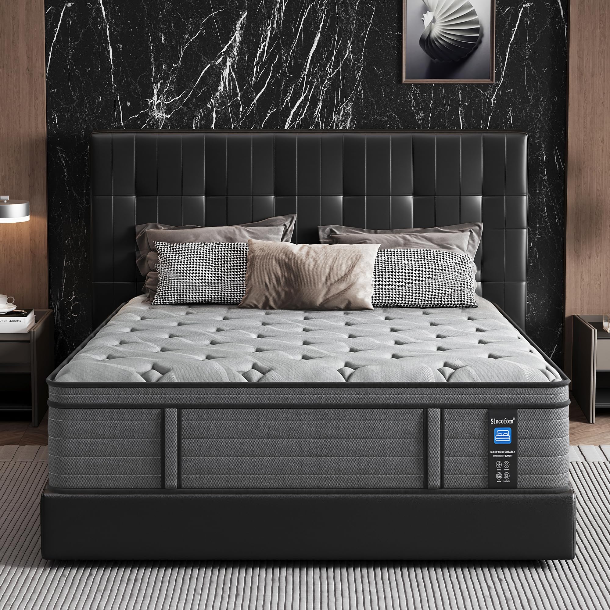 Amazon.com: Firm Mattress 12 Inch - Multi-Layer Luxury Memory Foam