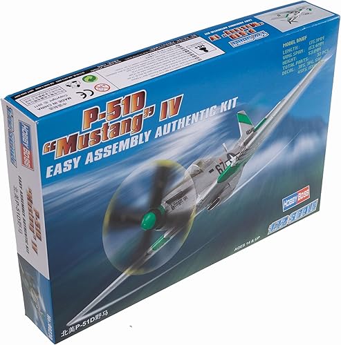 Hobby Boss P-51D Mustang IV Kit de construcción de modelo de avión