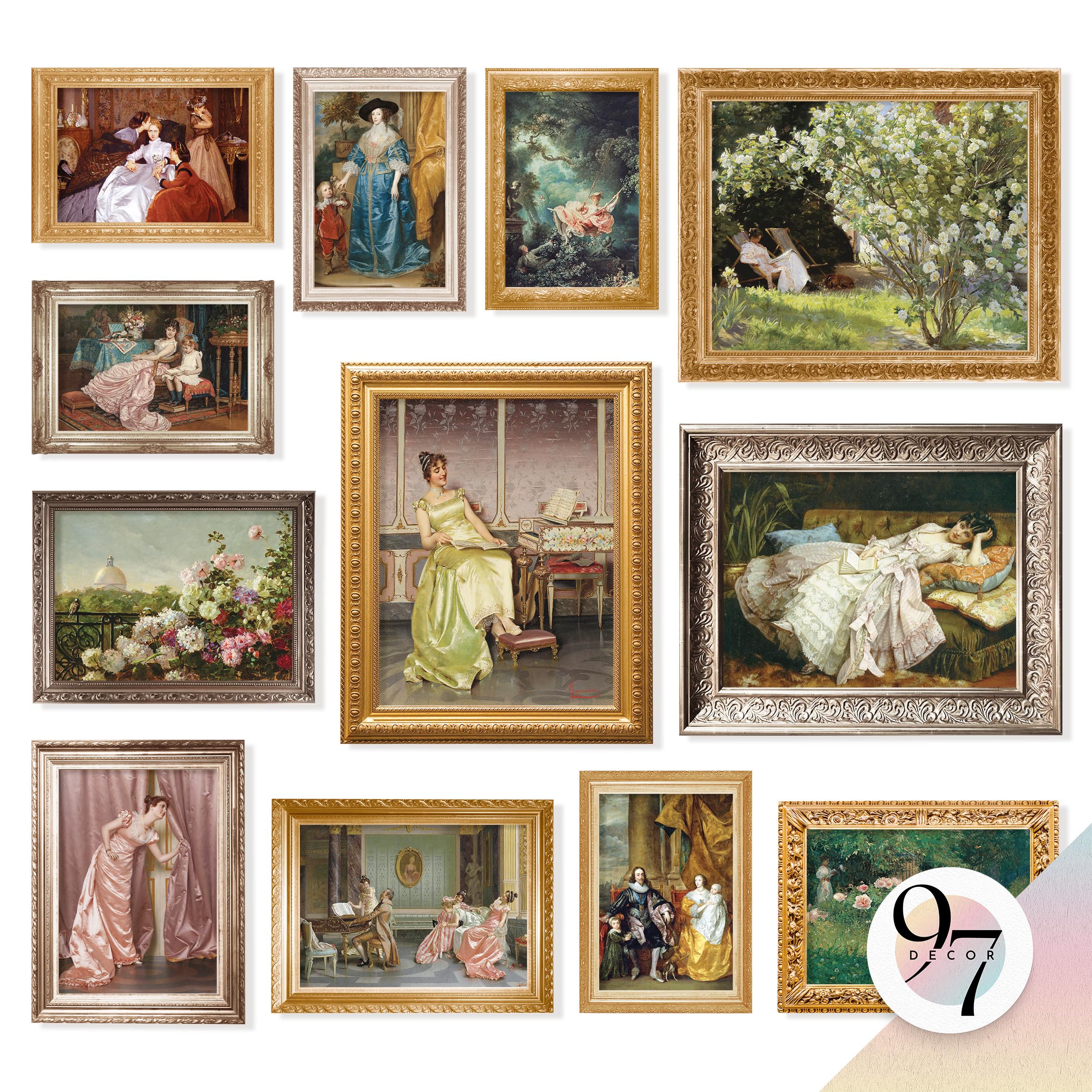 97 Decor Victorian Wall Decor Vintage Wall Art Decor