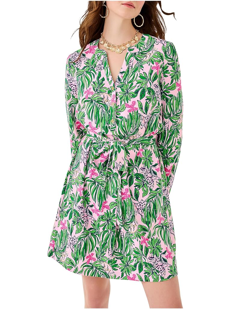 Pink Lilly Pulitzer Ensley Upf 50+ Dress