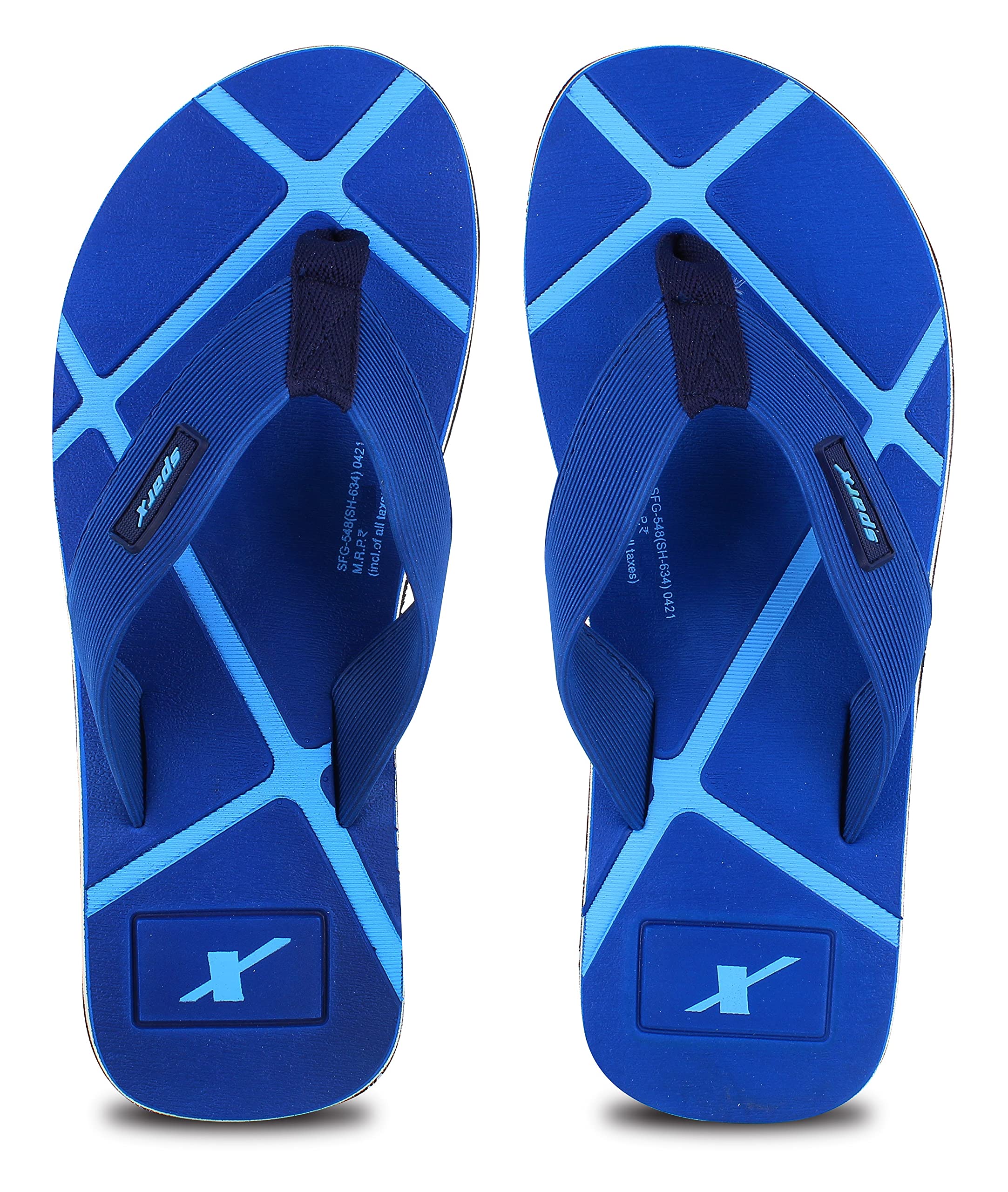 Sparx Mens Navy Sky Blue Slipper (SFG-548) (B09CQ1MTML) Amazon Price History, Amazon Price Tracker
