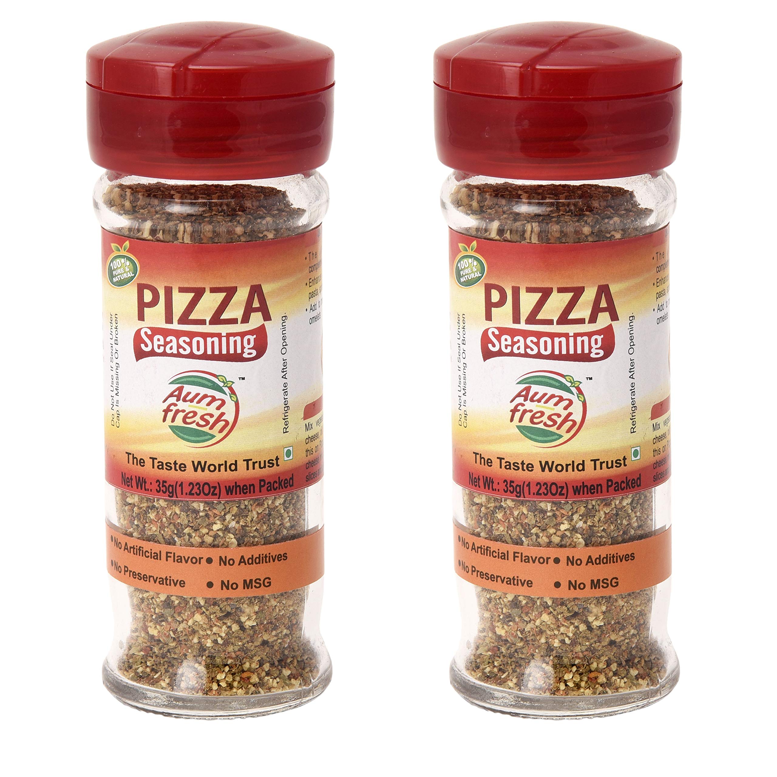 Aum Fresh Pizza Seasoning (35 g x 2) - Pack of 2 Combo