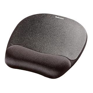 Fellowes Everyday Mousepad mit Handgelenkstütze - Ergonomisches Mauspad für Computer-Laptop, Ergonomische Handgelenkstütze - Schwarz - Amazon product rated Grade A