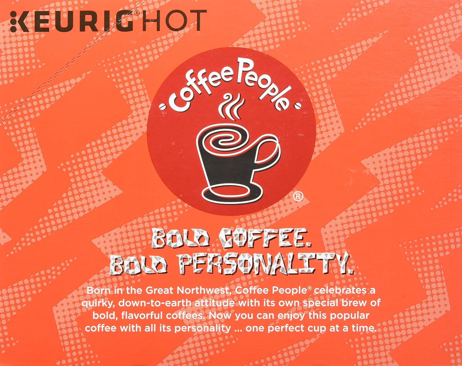 Coffee People Coffee Black Tiger Blend, K-Cup Portion Pack for Keurig Brewers, 24 count (Pack of 4)