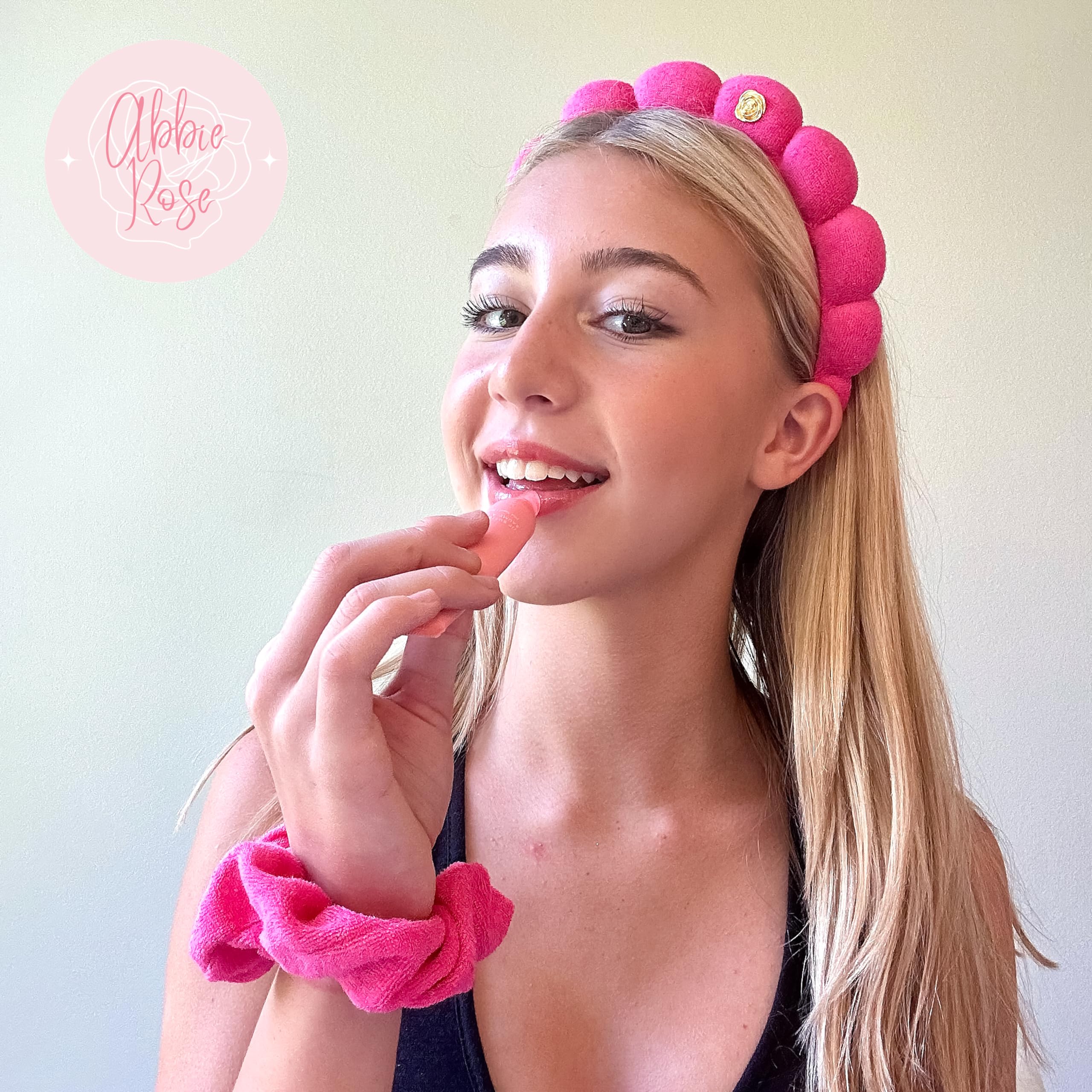 Amazon.com : FROG SAC Puffy Spa Headband and Wristbands for  display picture 2