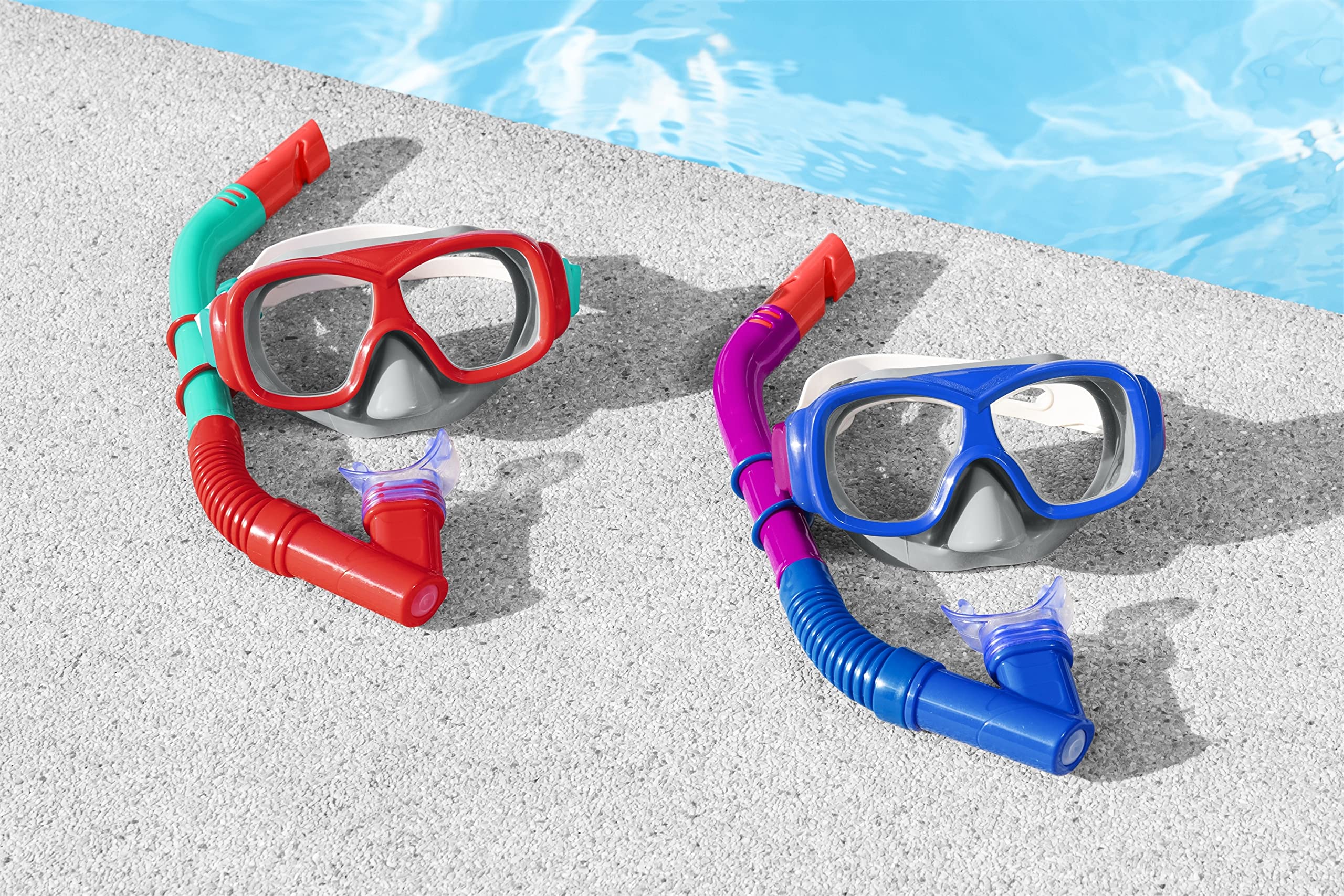 Bestway 24032-5 Set da snorkeling per bambini Explora, 7+ anni