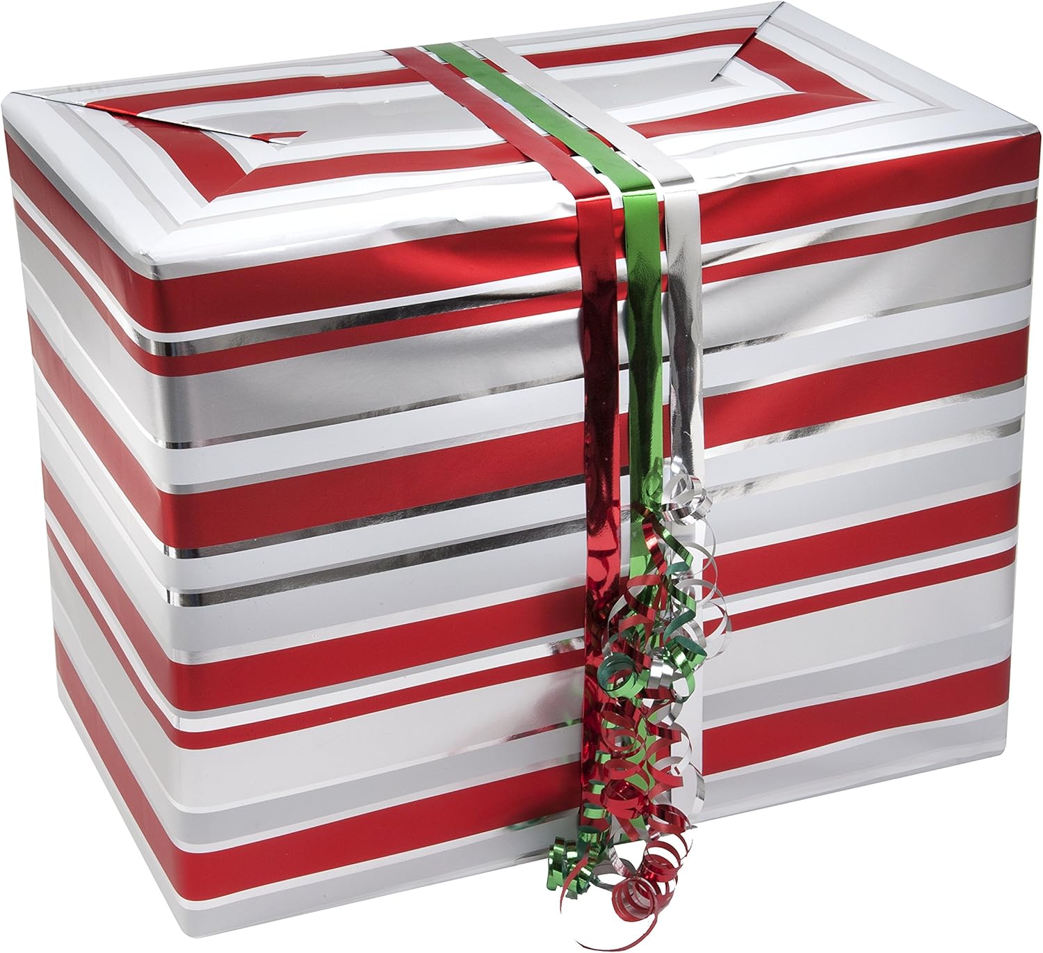 30 Christmas Self Adhesive Gift Bows and 8 Rolls of Christmas Curling Ribbons by Gift Boutique : Health & Household