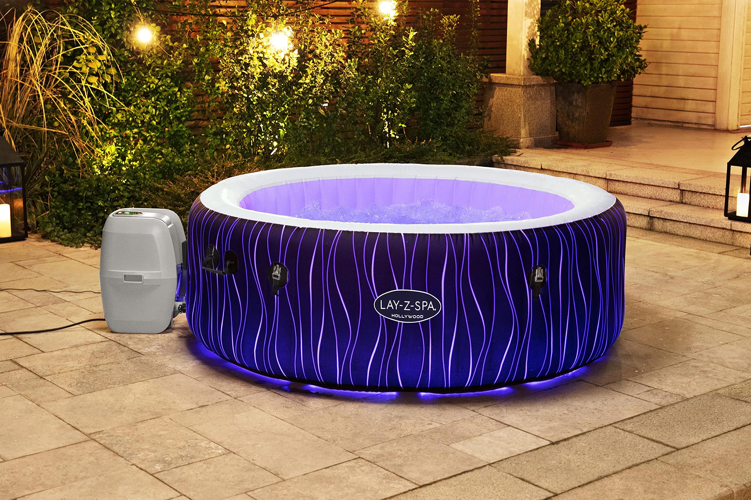 Bestway LAY-Z-SPA® Hollywood Airjet™ 196 x 66 cm, 4-6 personnes