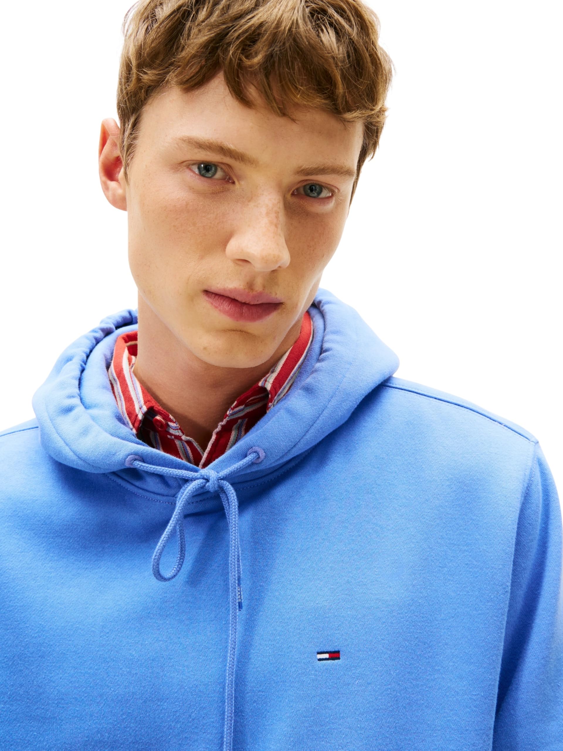 Tommy Jeans Herren TJM Reg S Flag Hoodie EXT Dm0dm20742 Kapuzenpullover (1er Pack)