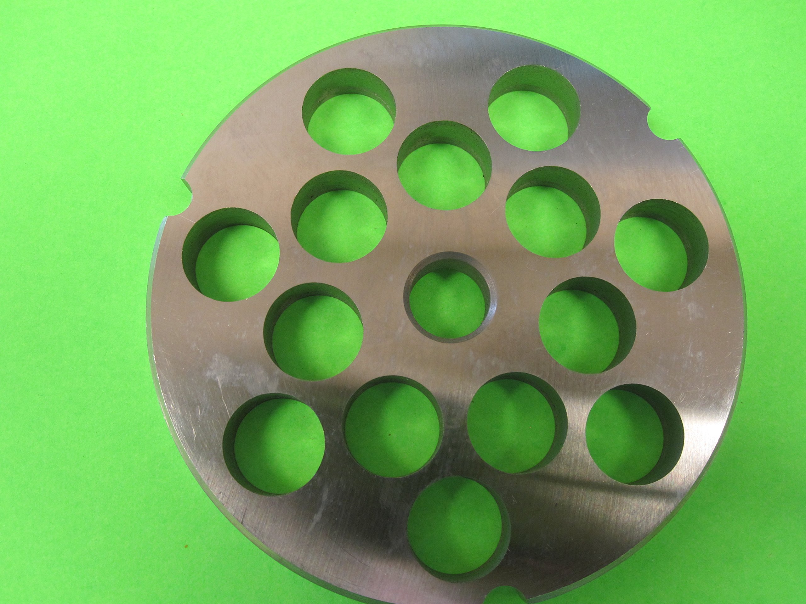 #32 X 1/2 Meat Grinder Disc Plate Hobart Cabelas LEM