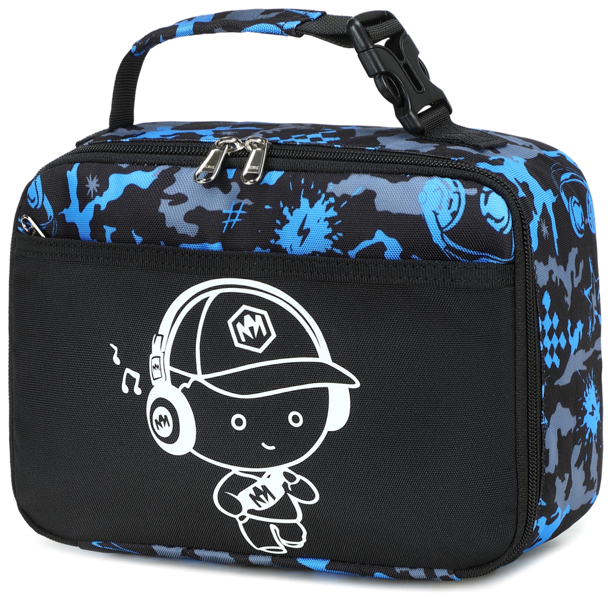 Bluboon Kids Lunch Box for School Girls Boys Insulated Lunch Bags Reusable Lunch Cooler Tote for Women Work Travel Pinic