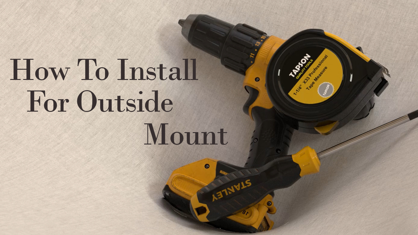 How To Install for Outside Mount ﹙B0606﹚ on Amazon Live
