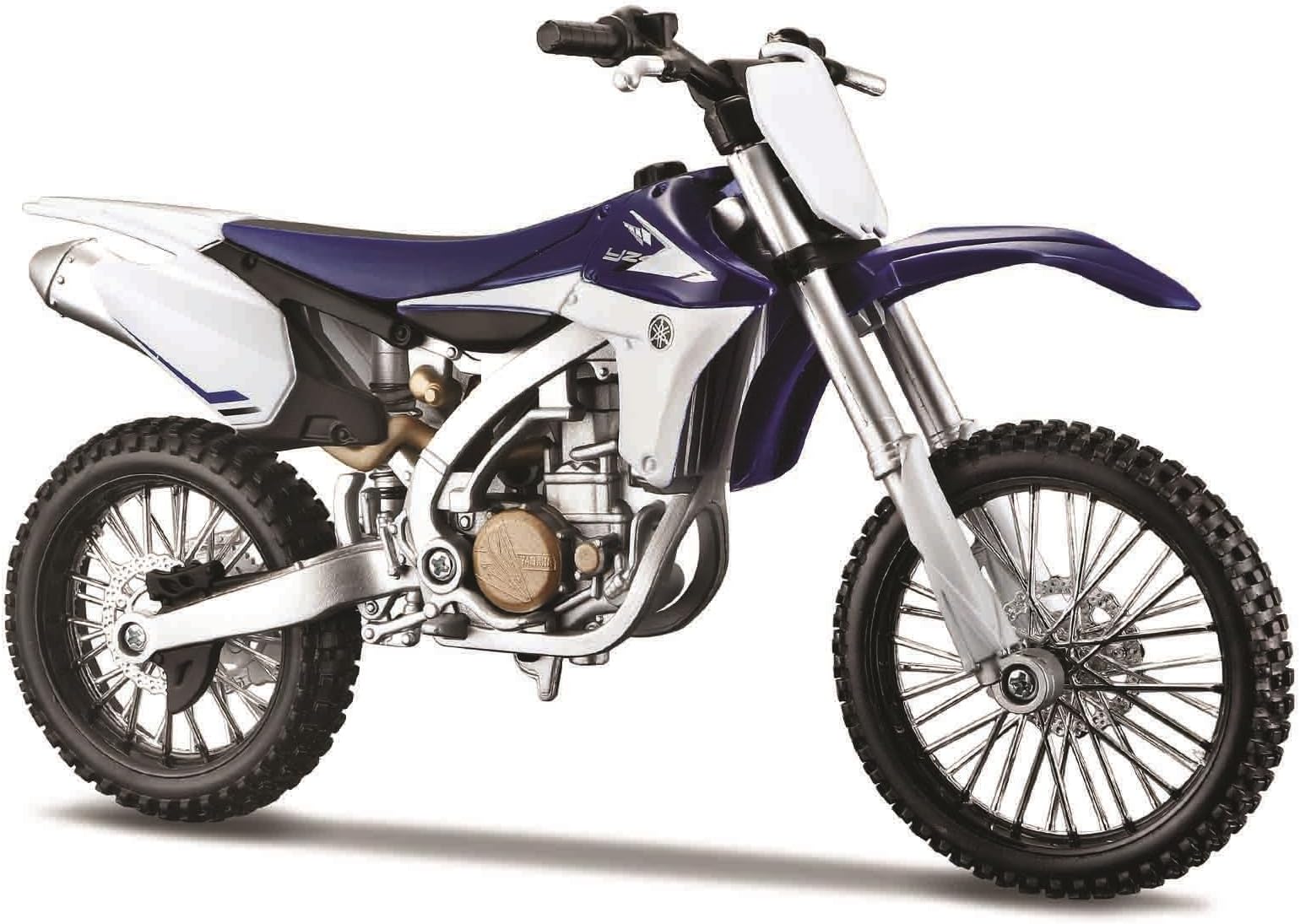 Yamaha YZ450F Motorbike Kit - 1:12 Scale - Incredibly Detailed Die-Cast Replica Collectible Motorcycle Model