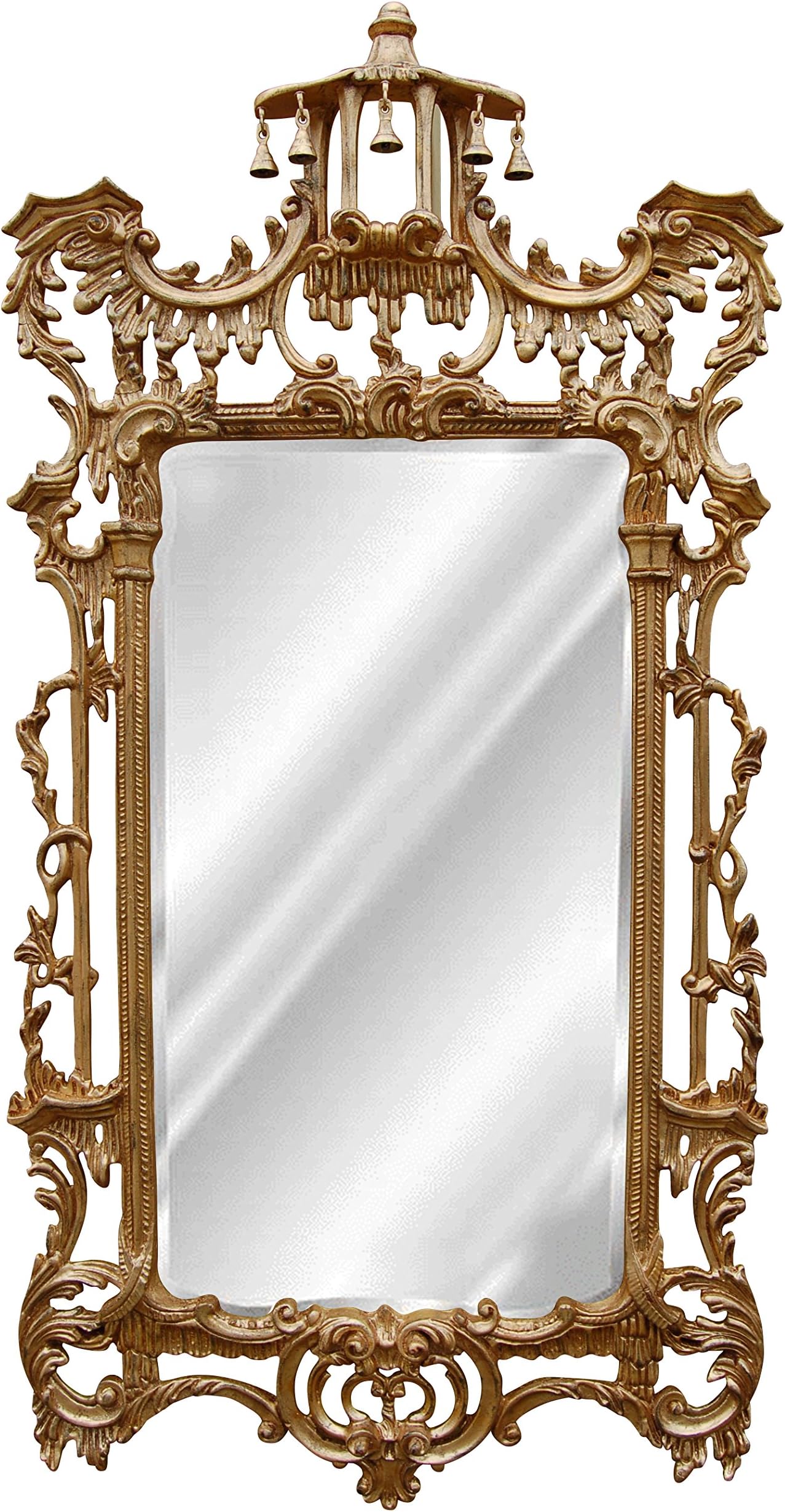 Hickory Manor House 8062GL Campanello Mirror/Gold Leaf