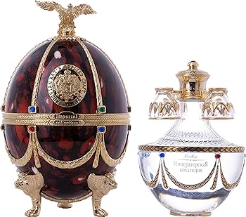 Imperial Collection Vodka Fabergé Ruby Egg 40% Vol. 0.7 L in Gift