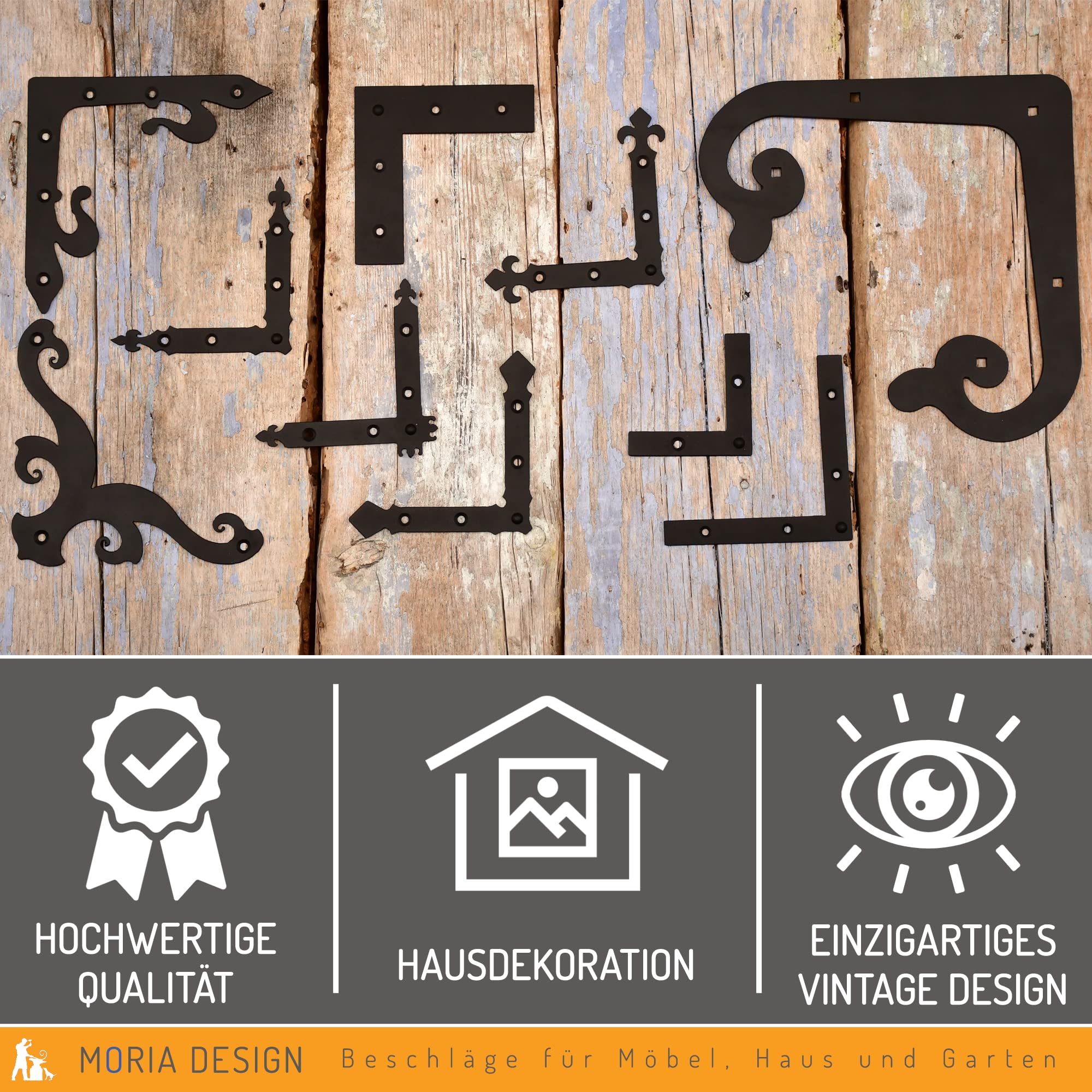 MORIA DESIGN Suspension Décorative En Croix - 35 X 70 X 2 Mm