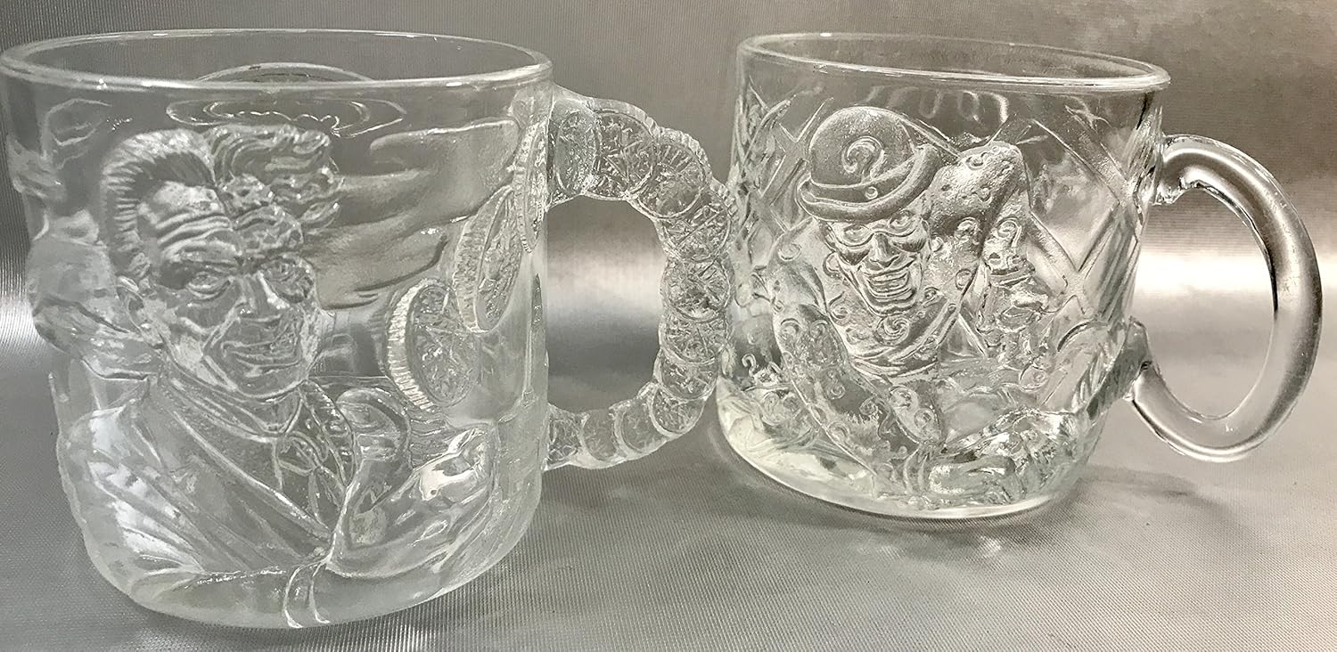 Batman Forever - 1995 McDonald's Glasses - Cups