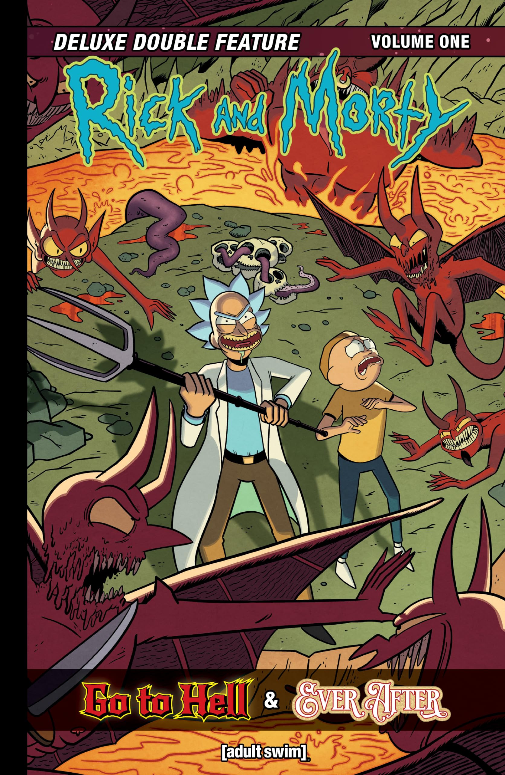 Rick and Morty Vol. 1: Deluxe Double Feature by Ryan Ferrier (Hardback Book)