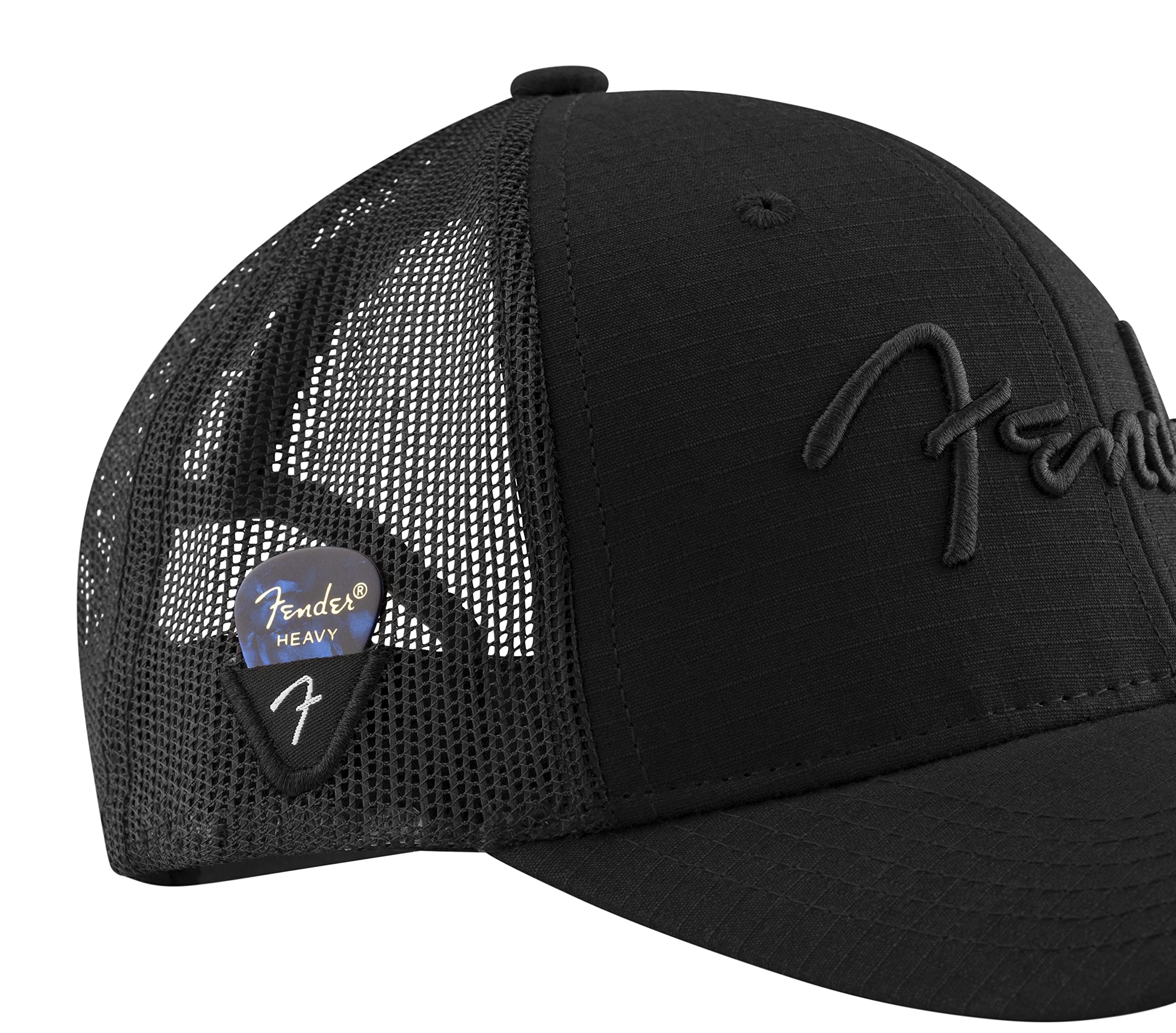 Fender® Snap Back Pick Holder Hat, Black - Image 2