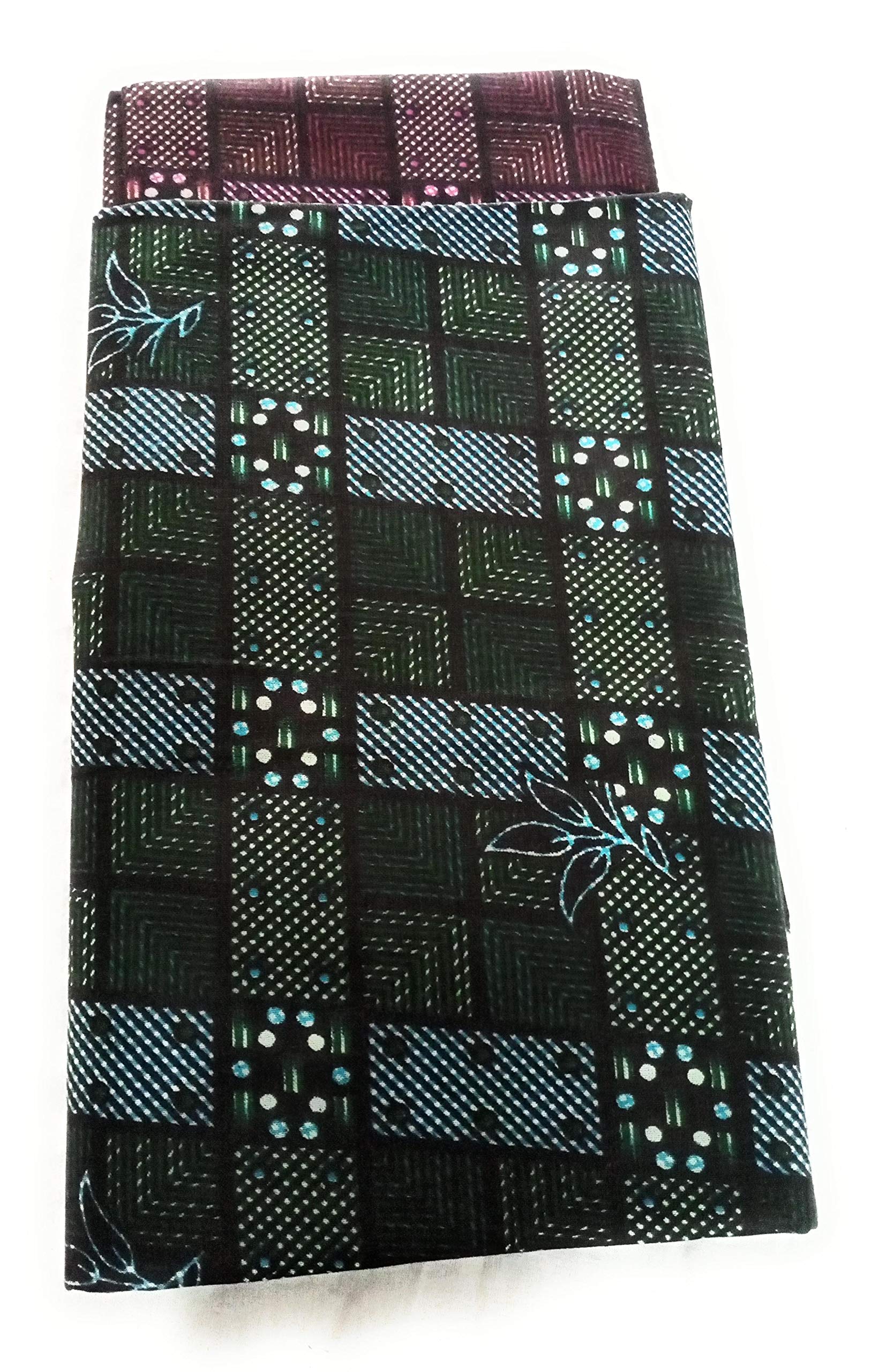 100% Pure Cotton Printed Lungies for Men (Multi-Coloured pack of 2) 2.25 Meter_-SADA7-image-21