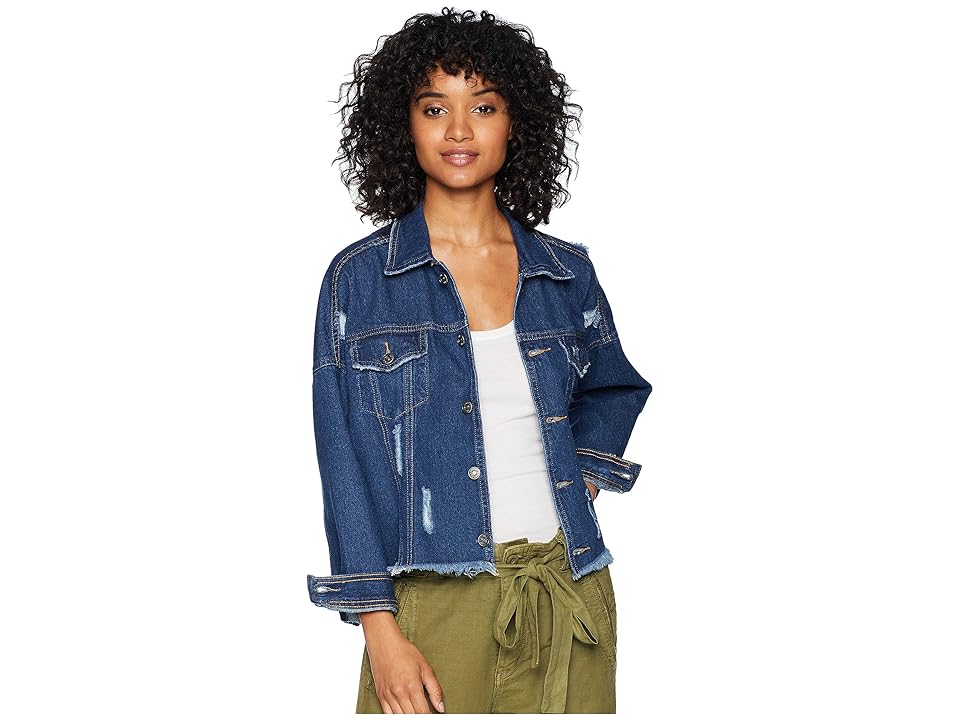 

UNIONBAY Kaplan Denim Jacket (UB Blue) Women's Jacket