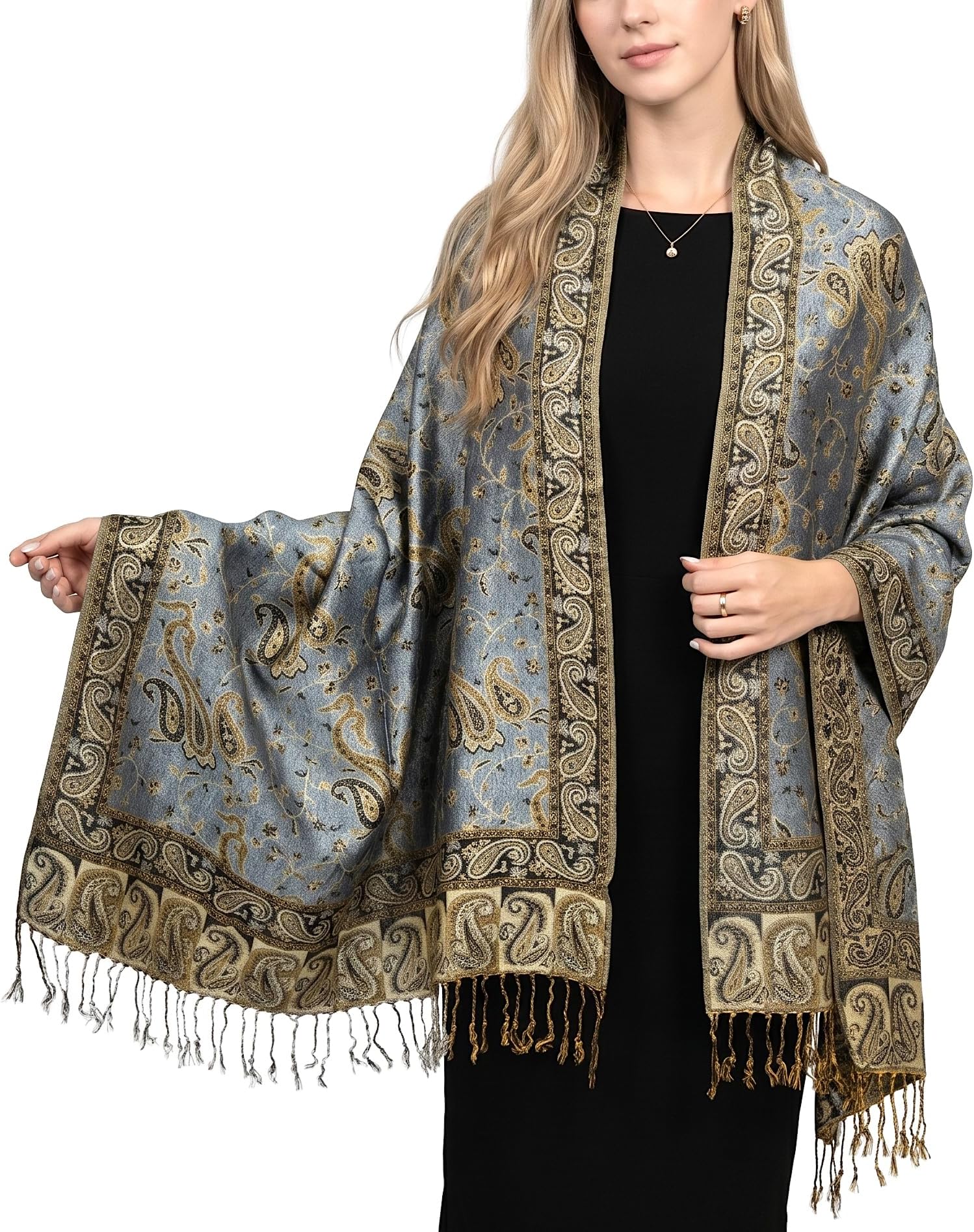 Achillea womens Bp-025 Pashmina Shawl