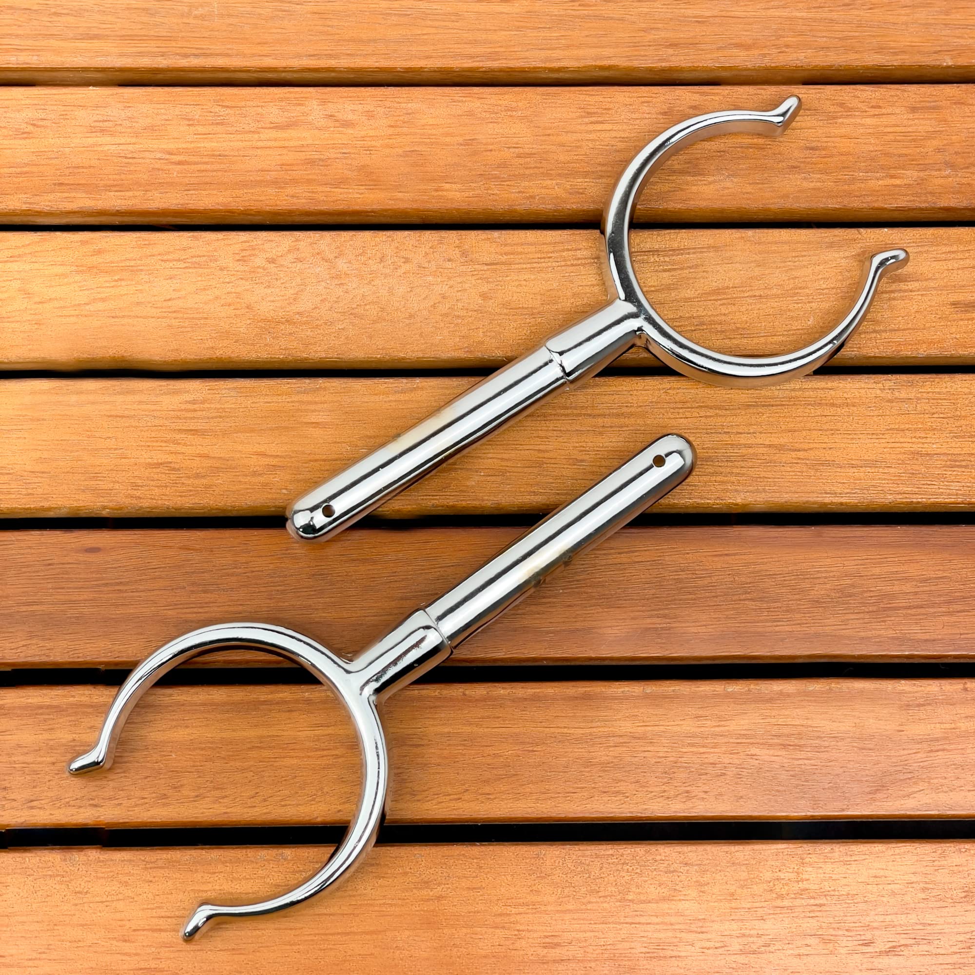 GATE14® Dames de nage 2 pcs avec Accouplement à baïonnette en Laiton chromé Ø de la Tige : 14 mm