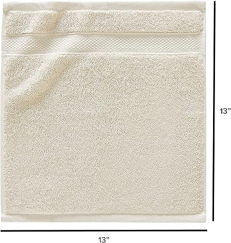 Miniatura 2 de UGG 21260 Pasha - Toalla de algodón de 4 piezas, suave, esponjosa, de lujo, altamente absorbente, para spa, hotel, lavable a máquina, toalla de 13 x