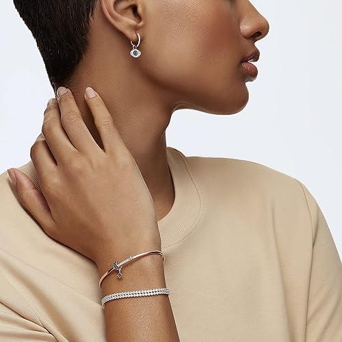 Miniatura 2 de SWAROVSKI Colección simbólica de joyería de cristal de mal de ojo, con collares, aretes y pulseras, Cristal, oro rosa, cristal