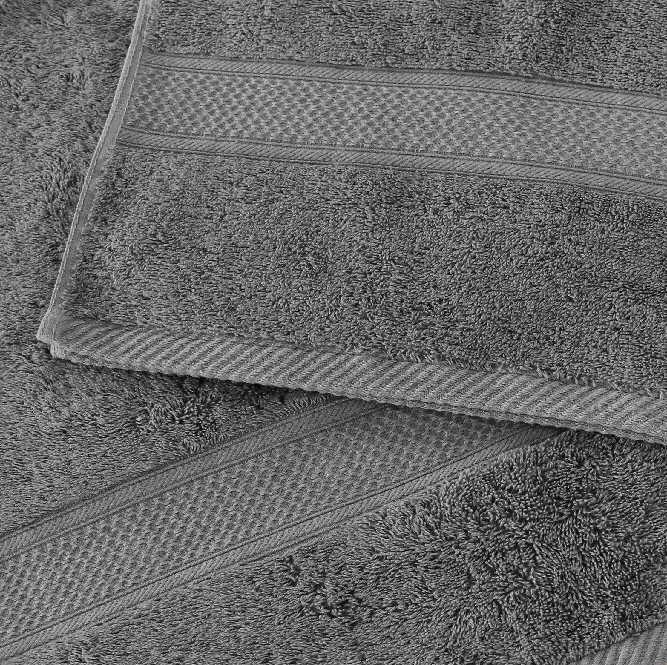 LEBENGOOD Juego de Toallas de Baño 100% Algodón Premium 550gsm 2 Grandes 70x140 cm Suaves Absorbentes Set Ducha Hogar Hotel