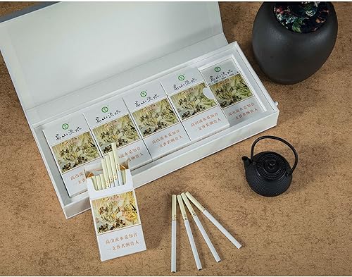 Miniatura 3 de TEAGAR Cigarrillos herbales - Sin nicotina y sin tabaco Cigarrillos herbales - Alternativa al cigarrillo (5 paquetes100 cigarrillos)