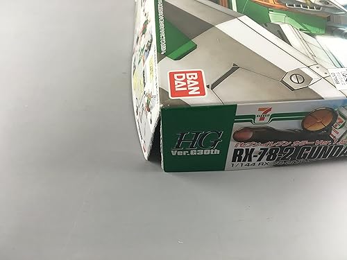 Miniatura 5 de BANDAI 7-11 Exclusivo HG 1/144 RX-78-2 Gundam G30th 7-11 Versión en color (importación de Japón)