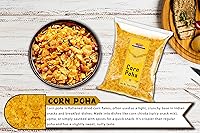 Vista 7 de Rani Maíz Poha 14oz (400g) ~ Todo natural Apto para gluten Vegano Kosher Origen indio