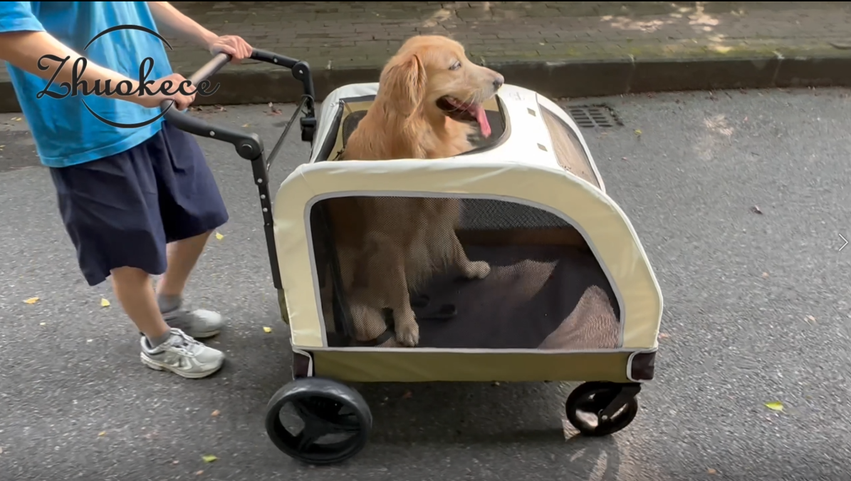 Watch ZHUOKECE Dog Stroller on Amazon Live