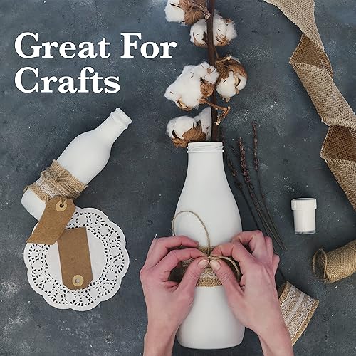 Miniatura 6 de Cinta de arpillera de 3 pulgadas de ancho, cinta de tela de arpillera, cinta de arpillera de 10 yardas para manualidades, envoltura de flores de