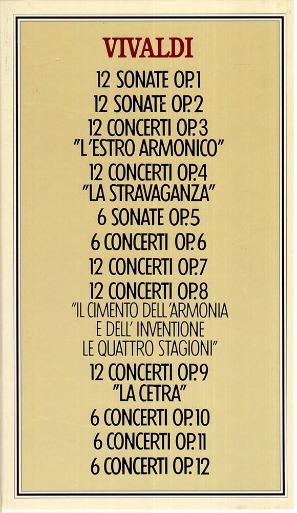 クラシック Vivaldi Edition Opus1-opus12 Philips CD Amazon.co